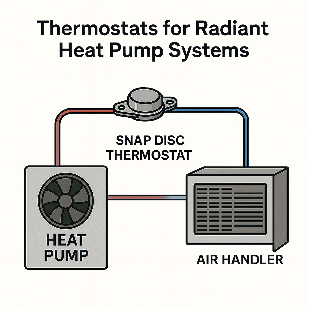 Thermostats for Radiant Heat Pump
