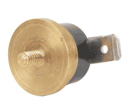 430-301A6 1/2" Auto Reset Thermostat - #6-32 Stud Mount (L)