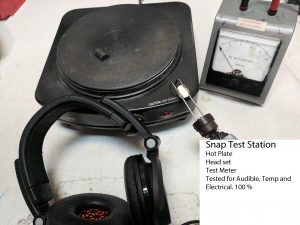 Snap Disc Hot Plate Test 