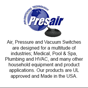 Presair pneumatic switches