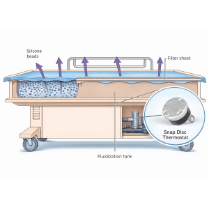 Air Fluidized Bed Thermostat