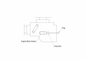 engine block heater thermostat switch